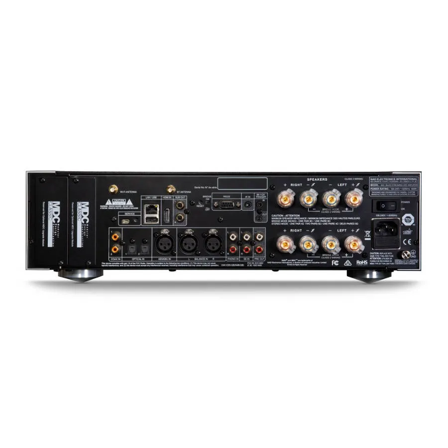 NAD M33 BLACK BluOS® STREAMING DAC OUTLET