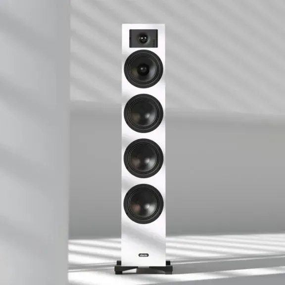 INDIANA LINE DIVA 6 WHITE/WOOD Grīdas akustiskā sistēma