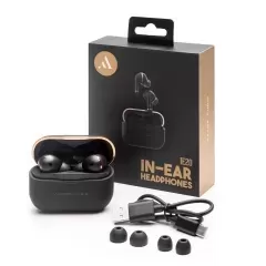 ARGON AUDIO IE20 BLACK IN-EAR BEZVADU AUSTIŅAS