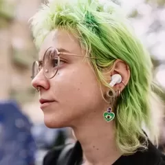 ARGON AUDIO IE20 WHITE IN-EAR BEZVADU AUSTIŅAS