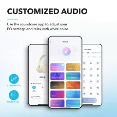 SOUNDCORE Q20i WHITE AUSTIŅAS