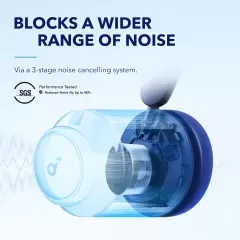 SOUNDCORE SPACE Q45 BLUE AUSTIŅAS