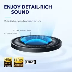 SOUNDCORE SPACE Q45 BLUE AUSTIŅAS