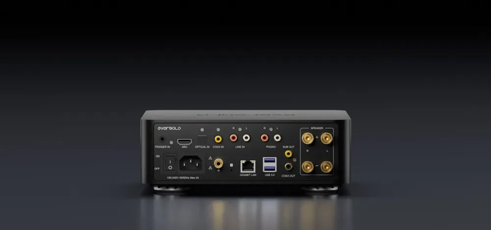 EVERSOLO PLAY BLACK STEREO PASTIPRINĀTĀJS