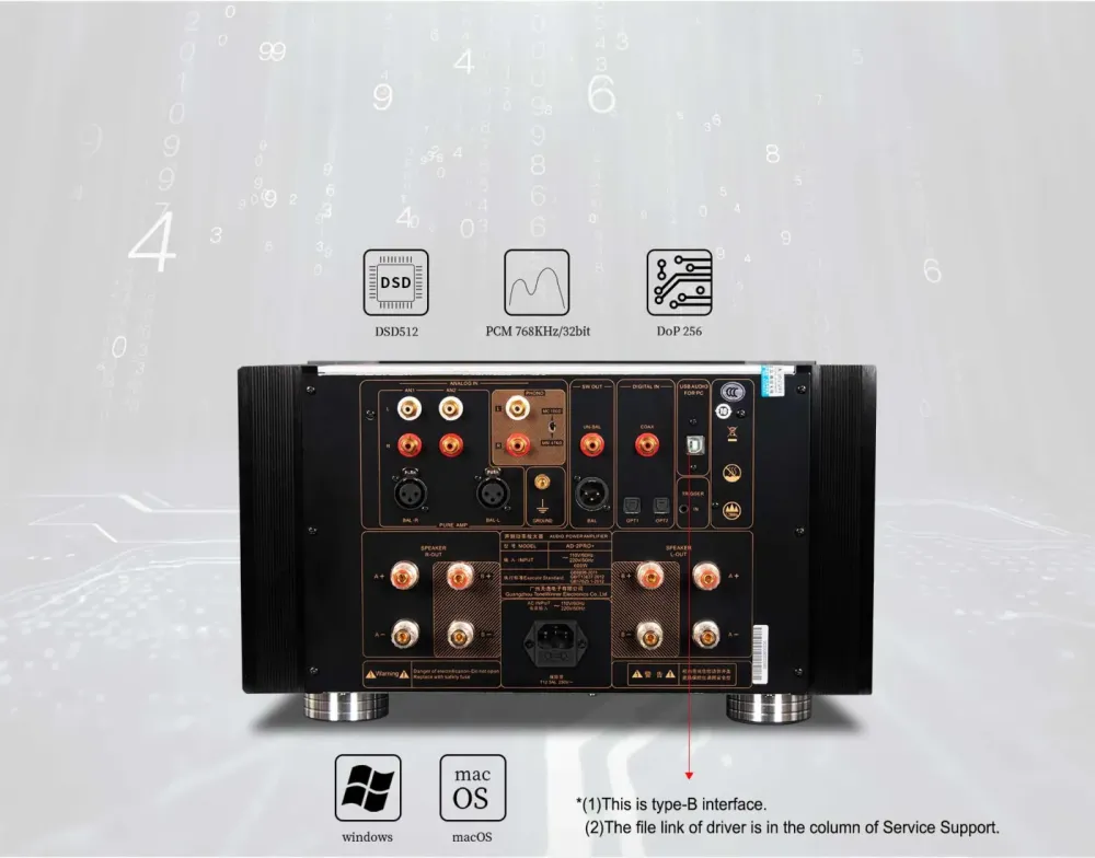 TONEWINNER AD-2PRO+ BLACK/SILVER STEREO PASTIPRINĀTĀJS