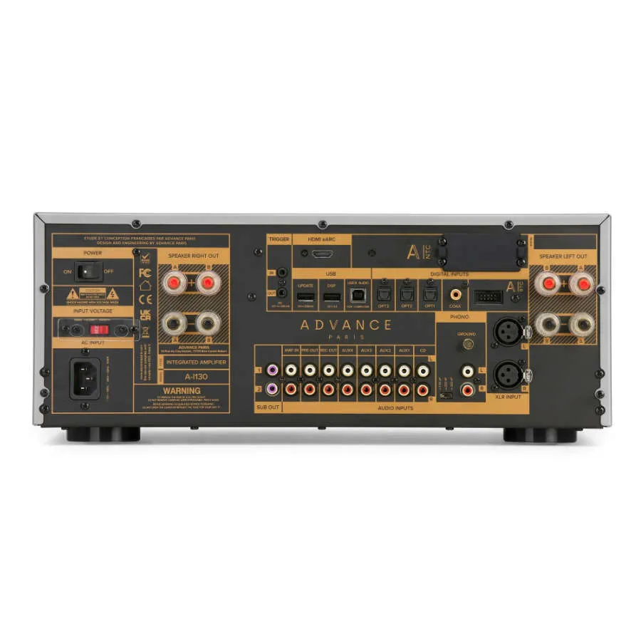ADVANCE PARIS NOVA A-i130 BLACK STEREO PASTIPRINĀTĀJS