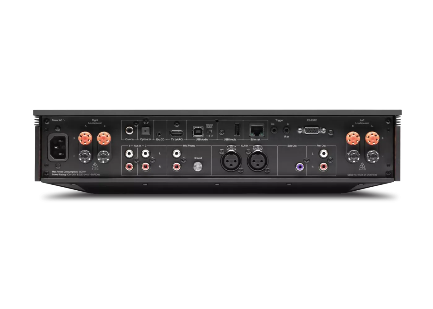 CAMBRIDGE AUDIO EVO 300 BLACK STEREO PASTIPRINĀTĀJS