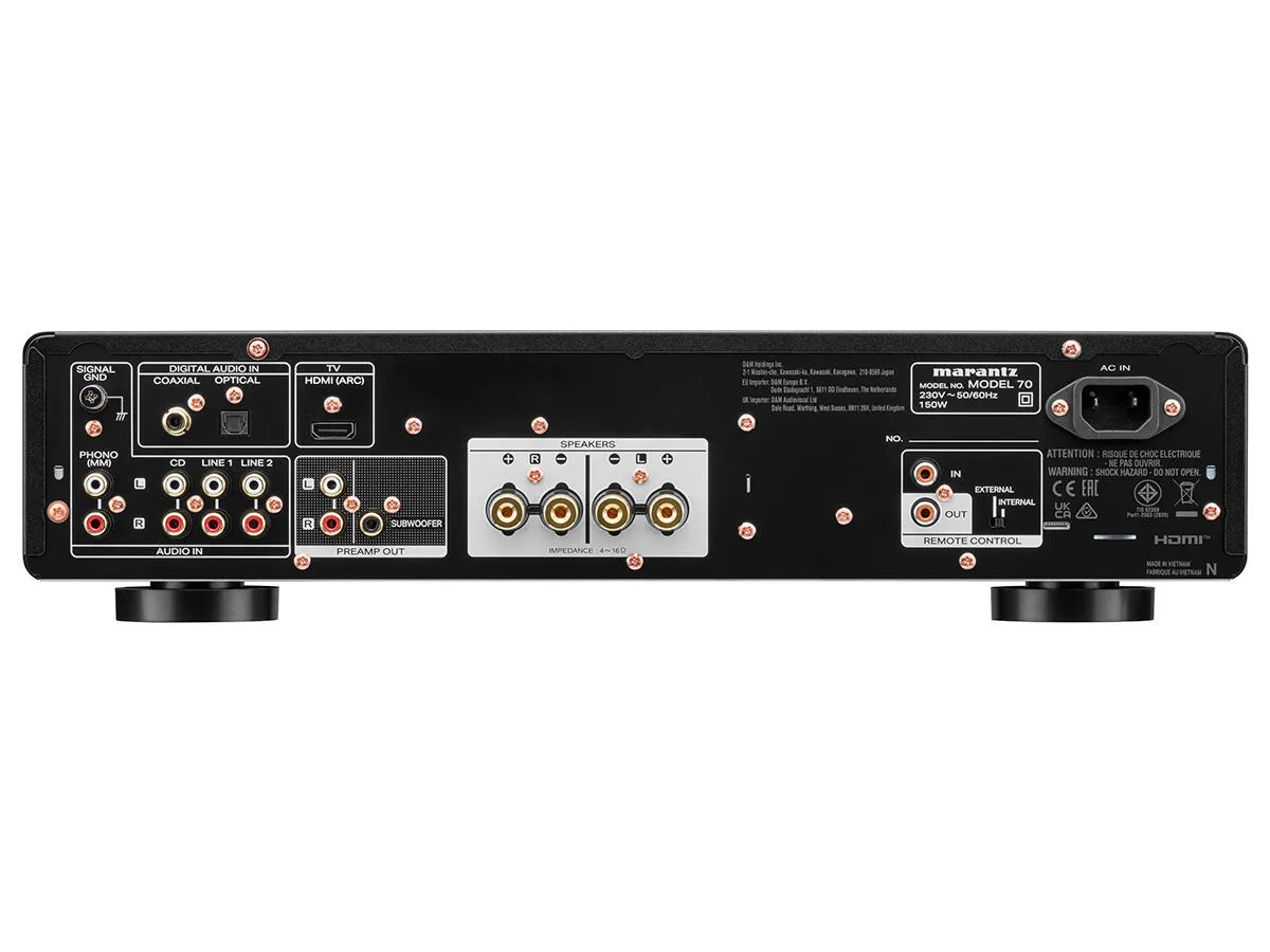 MARANTZ MODEL 70 BLACK STEREO PASTIPRINĀTĀJS