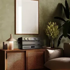 AUDIOLAB 6000A MKII BLACK STEREO PASTIPRINĀTĀJS