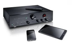 MAGNAT MA-700 Black Hibrīdais lampu Bluetooth® aptX STEREO PASTIPRINĀTĀJS