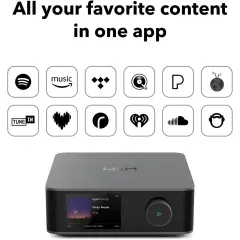 WiiM AMP ULTRA SPACE GRAY STEREO PASTIPRINĀTĀJS