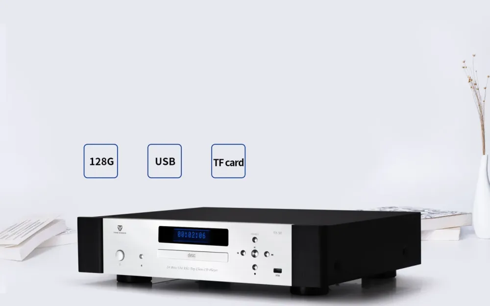 TONEWINNER TY-50 BLACK/SILVER CD ATSKAŅOTĀJS