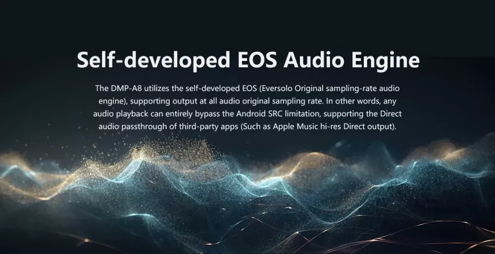 EVERSOLO DMP-A8 BLACK TĪKLA ATSKAŅOTĀJS