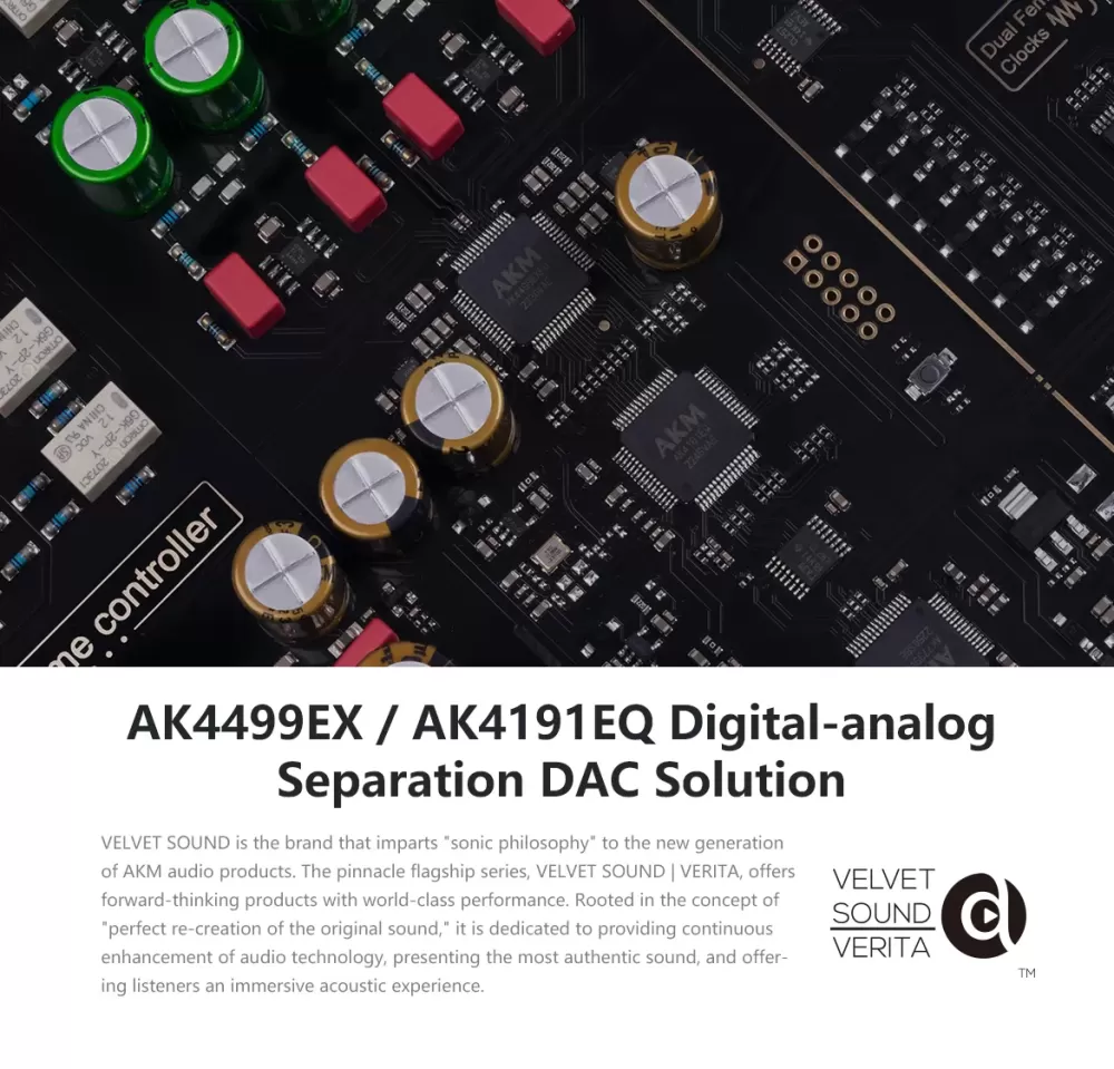 EVERSOLO DMP-A8 BLACK TĪKLA ATSKAŅOTĀJS