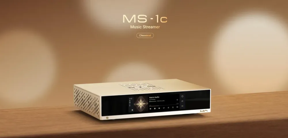 MATRIX AUDIO MS-1c BLACK TĪKLA ATSKAŅOTĀJS