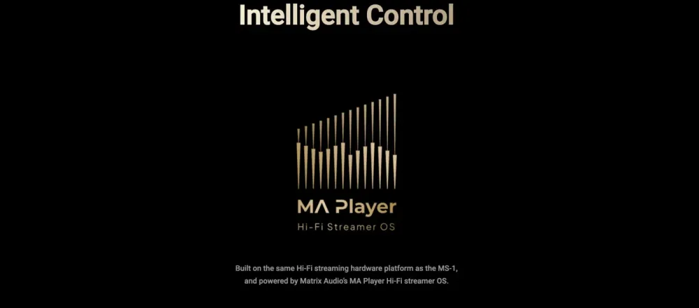 MATRIX AUDIO MS-1c SILVER TĪKLA ATSKAŅOTĀJS