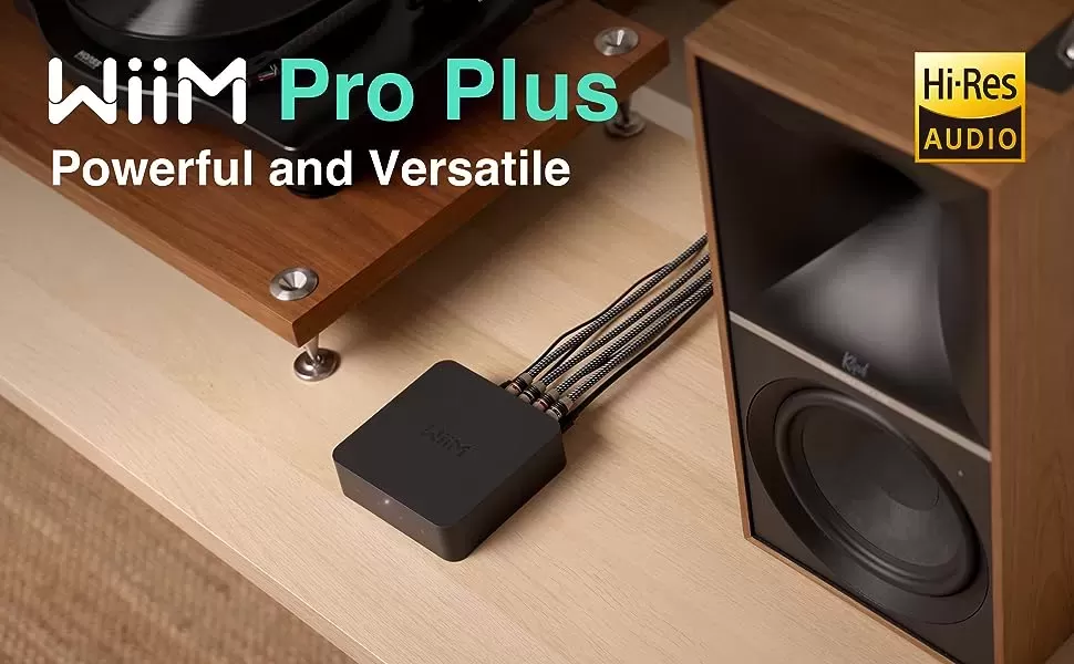WiiM Pro Plus Streamer TĪKLA ATSKAŅOTĀJS