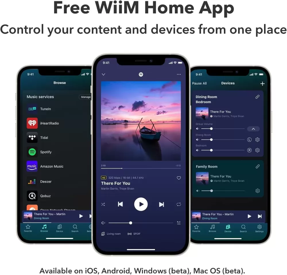 WiiM Pro Plus Streamer TĪKLA ATSKAŅOTĀJS