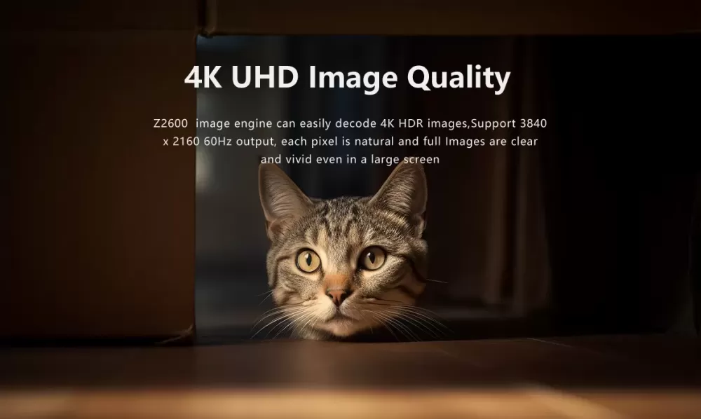 ZIDOO Z2600 4K BLACK UHD MEDIA PLAYER / TĪKLA ATSKAŅOTĀJS