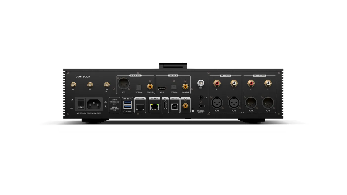 EVERSOLO DMP-A8 MASTER EDITION Gen 2 BLACK TĪKLA ATSKAŅOTĀJS