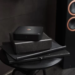 ARGON AUDIO SOLO Black Chromecast / AirPlay 2 / Spotify Connect / Roon Ready TĪKLA ATSKAŅOTĀJS