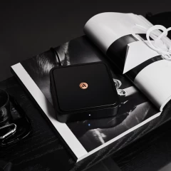 ARGON AUDIO SOLO Black Chromecast / AirPlay 2 / Spotify Connect / Roon Ready TĪKLA ATSKAŅOTĀJS