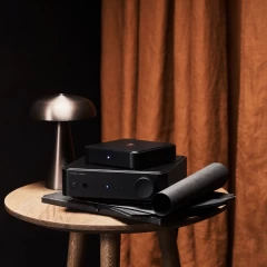 ARGON AUDIO SOLO Black Chromecast / AirPlay 2 / Spotify Connect / Roon Ready TĪKLA ATSKAŅOTĀJS