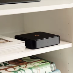 ARGON AUDIO SOLO Black Chromecast / AirPlay 2 / Spotify Connect / Roon Ready TĪKLA ATSKAŅOTĀJS