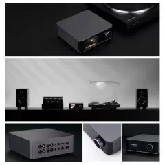 WiiM ULTRA BLACK TĪKLA ATSKAŅOTĀJS