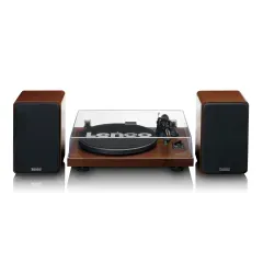 LENCO LS-600 WALNUT VINILA PLAŠU ATSKAŅOTĀJS