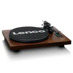 LENCO LS-600 WALNUT VINILA PLAŠU ATSKAŅOTĀJS