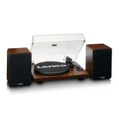 LENCO LS-600 WALNUT VINILA PLAŠU ATSKAŅOTĀJS