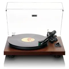 LENCO LS-600 WALNUT VINILA PLAŠU ATSKAŅOTĀJS