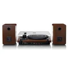 LENCO LS-600 WALNUT VINILA PLAŠU ATSKAŅOTĀJS