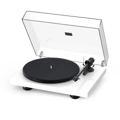 PRO-JECT DEBUT CARBON EVO Gloss White Red 2M VINILA PLAŠU ATSKAŅOTĀJS