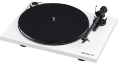 PRO-JECT Essential III White Gloss VINILA PLAŠU ATSKAŅOTĀJS