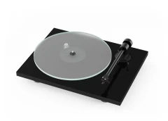 PRO-JECT T1 Piano OM5e Black VINILA PLAŠU ATSKAŅOTĀJS