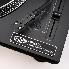 VESTLYD PRO T1 BLACK VINILA PLAŠU ATSKAŅOTĀJS