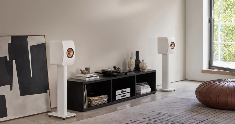 KEF LS50 Meta Carbon Black Plaukta akustiskā sistēma