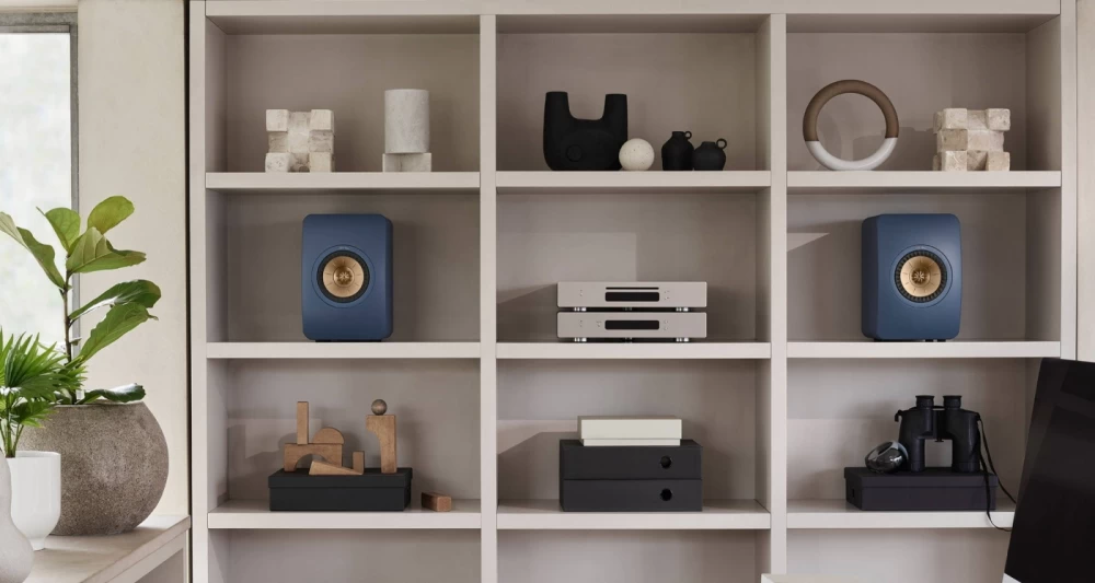 KEF LS50 Meta Carbon Black Plaukta akustiskā sistēma