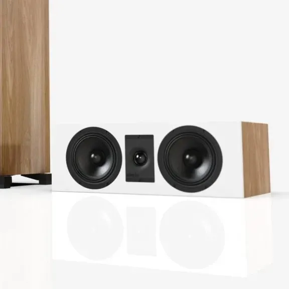 INDIANA LINE DIVA 7 WHITE/WOOD Centrālā akustiskā sistēma