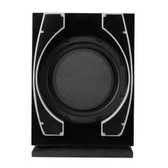 REL 212/SX PIANO BLACK LACQUER Sabvūferis