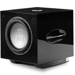 REL S/812 PIANO BLACK LACQUER Sabvūferis