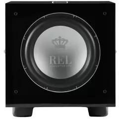 REL S/812 PIANO BLACK LACQUER Sabvūferis