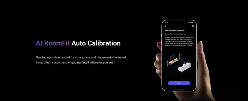 WiiM SOUND WHITE Bezvadu akustiskā sistēma