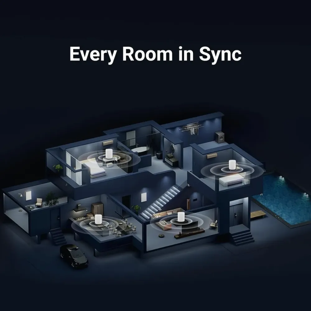 WiiM SOUND LITE BLACK Bezvadu akustiskā sistēma