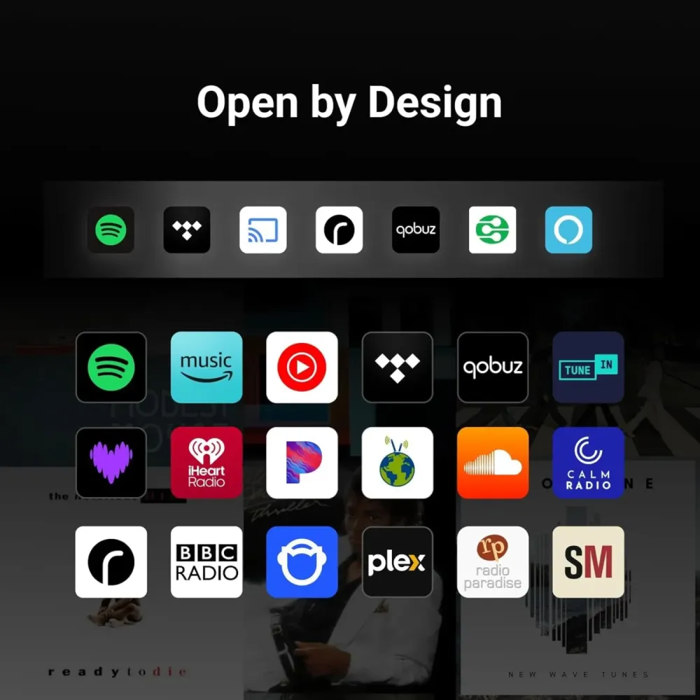 WiiM SOUND LITE WHITE Bezvadu akustiskā sistēma