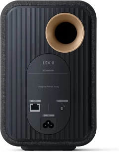 KEF LSX II CARBON BLACK Bezvadu akustiskā sistēma