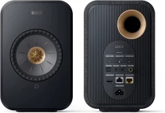 KEF LSX II CARBON BLACK Bezvadu akustiskā sistēma