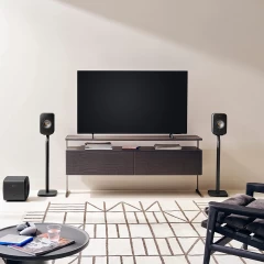 KEF LSX II CARBON BLACK Bezvadu akustiskā sistēma